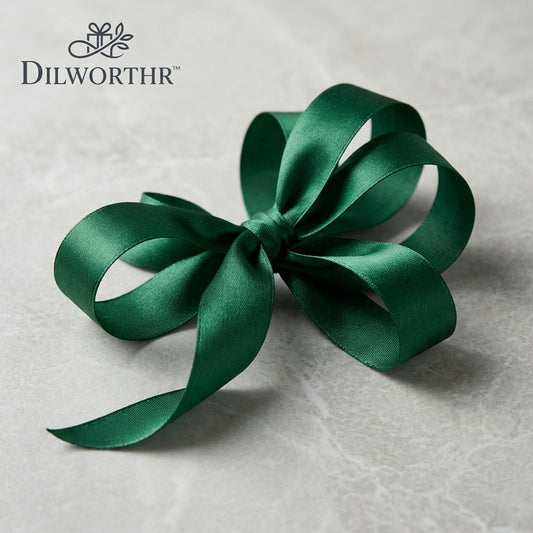 Dilworthr™ Emerald Satin Gift Ribbon